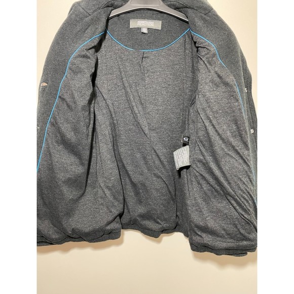 Kenneth Cole Reaction Cotton Polyester Peacoat Jacket Size S Gray - Picture 5 of 7